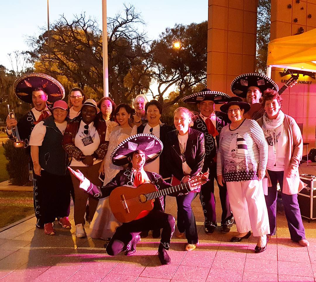 Roxby Downs Festival Multicultural Festival Mexican Mariachi Band Australia Adelaide, Melbourne, Sydney, Brisbane, Darwin, Perth, Tasmania, Singapore, Hong Kong, Dubai, mining town