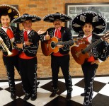 Olive Hume Real Estate in Melbourne, South Bank with The Three Amigos Roving Mariachi Mexican Band Melbourne